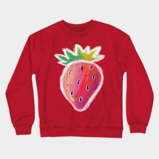 Pastel Strawberry Crewneck Sweatshirt